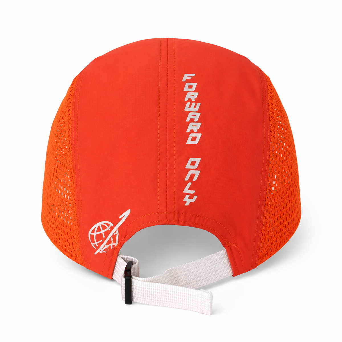 Orange Earn Every Mile 5-Panel Runner hat