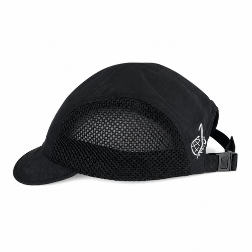 Black Earn Every Mile 5-Panel Runner hat